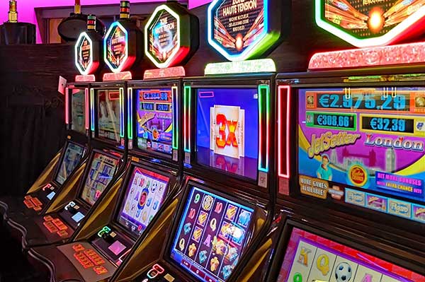 Spielautomaten in einem landesbasierten Casino